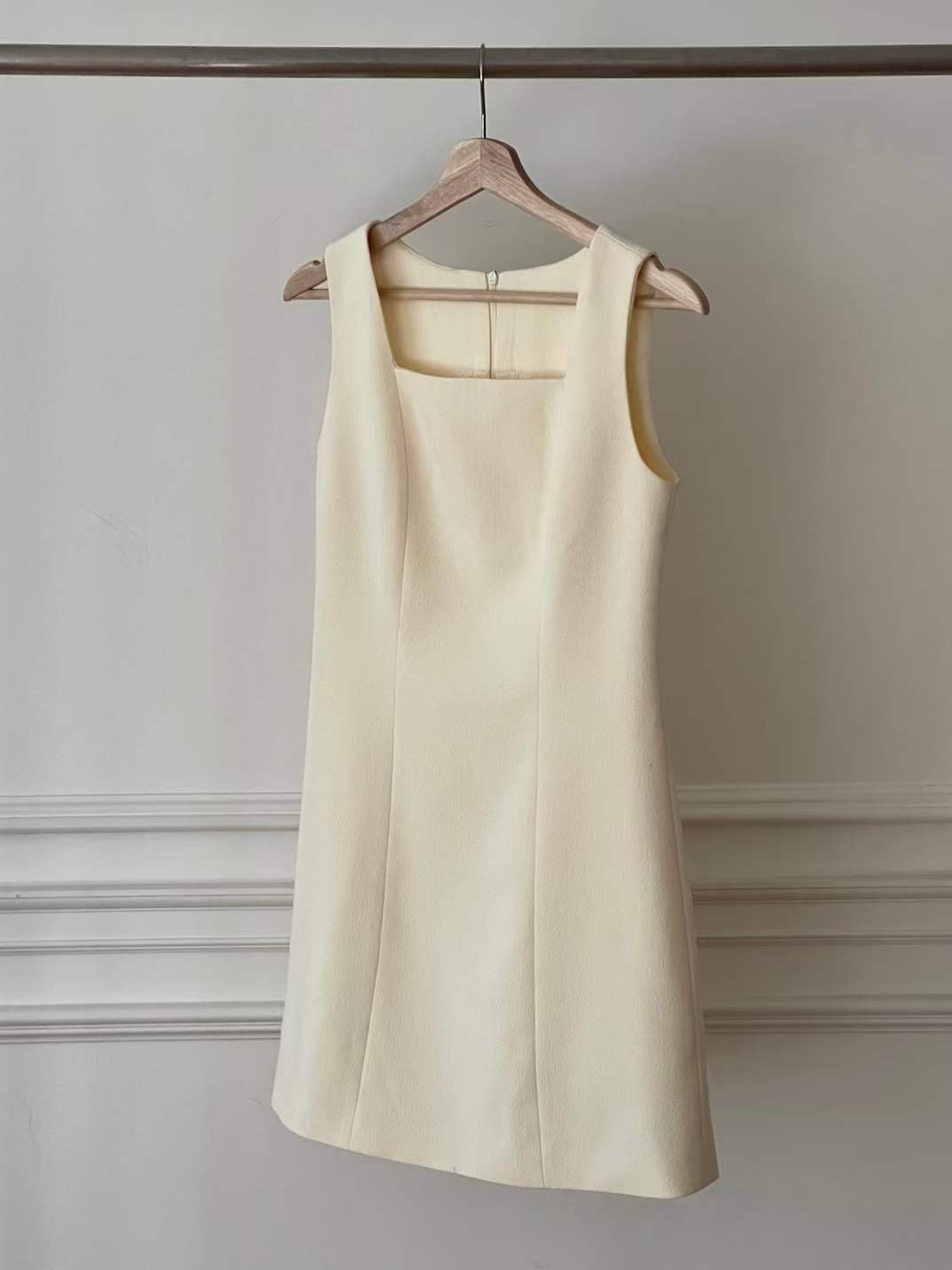 Structured Knit Sleeveless Dress
