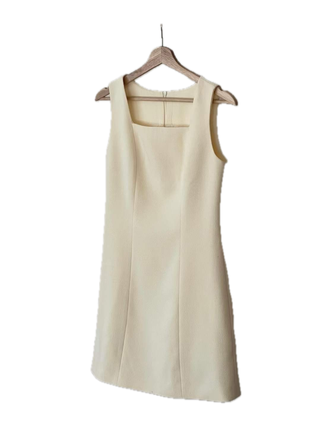 Structured Knit Sleeveless Dress