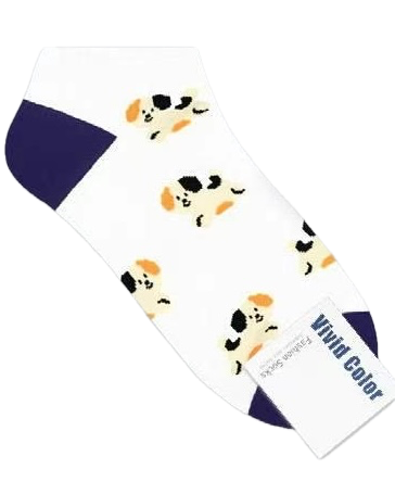 Puffy Friends Socks