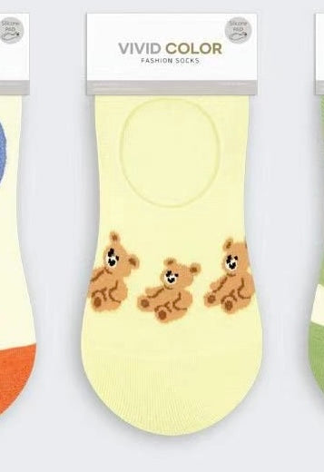 Playful Bear Fake Socks