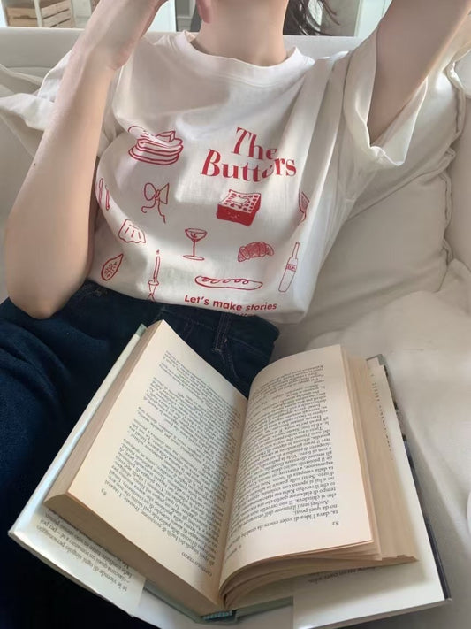 Relaxed Fit Graphic Tee – The Butters Edition
