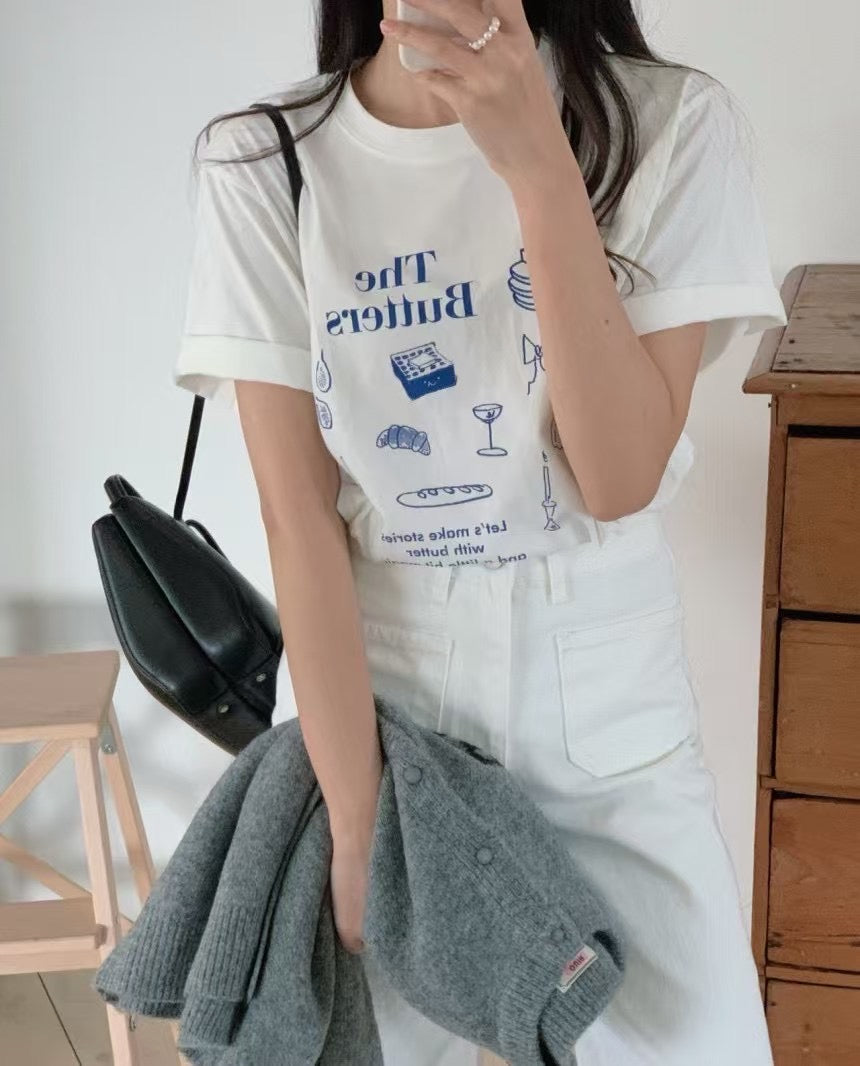 Relaxed Fit Graphic Tee – The Butters Edition