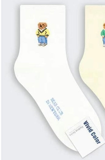 Spring Bears Socks