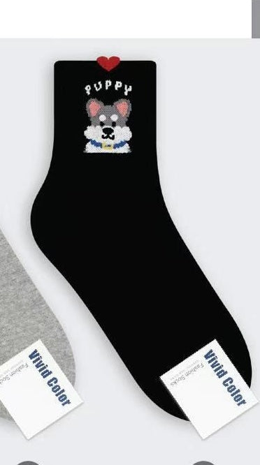 Puppy Photo Socks